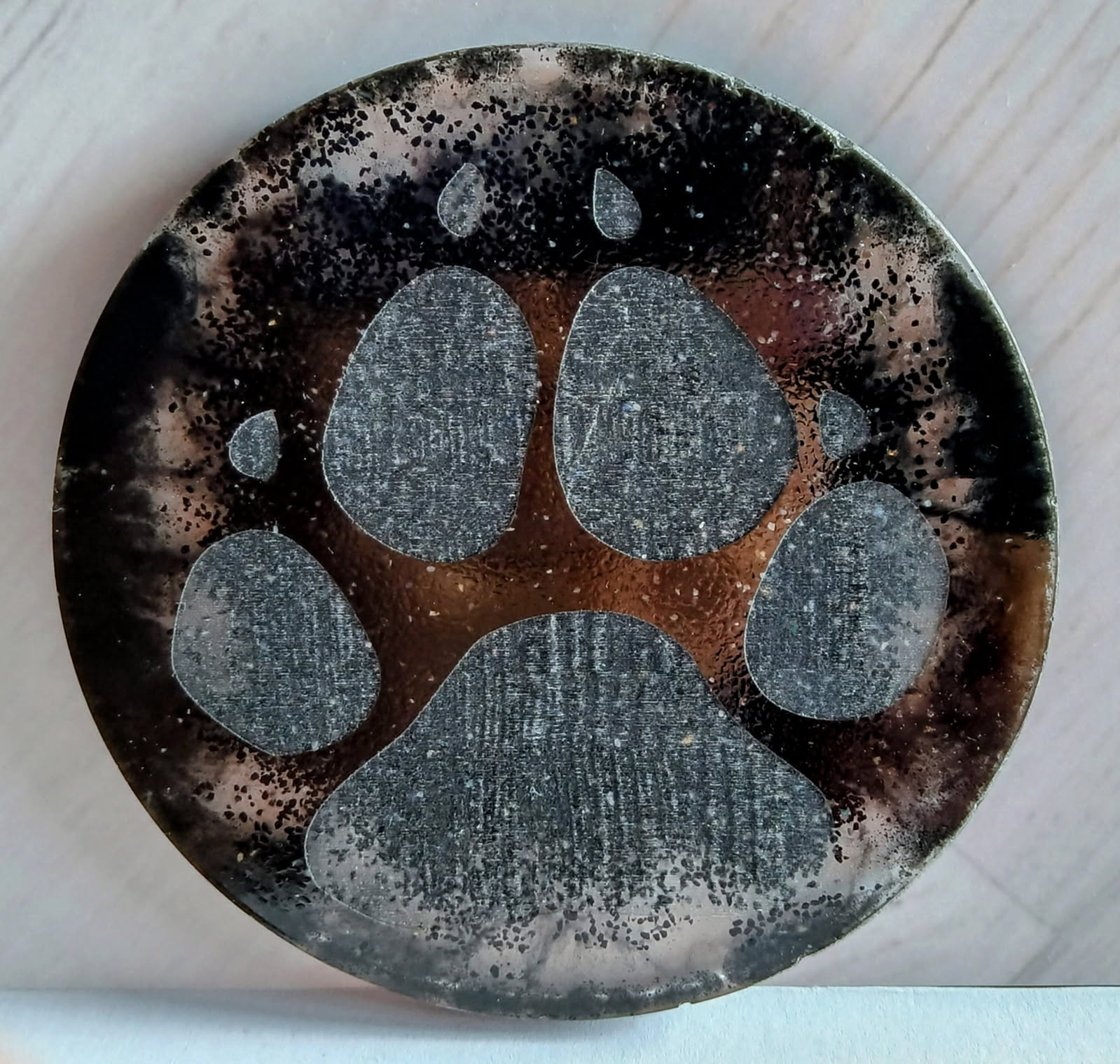 Black Bear Paw Print