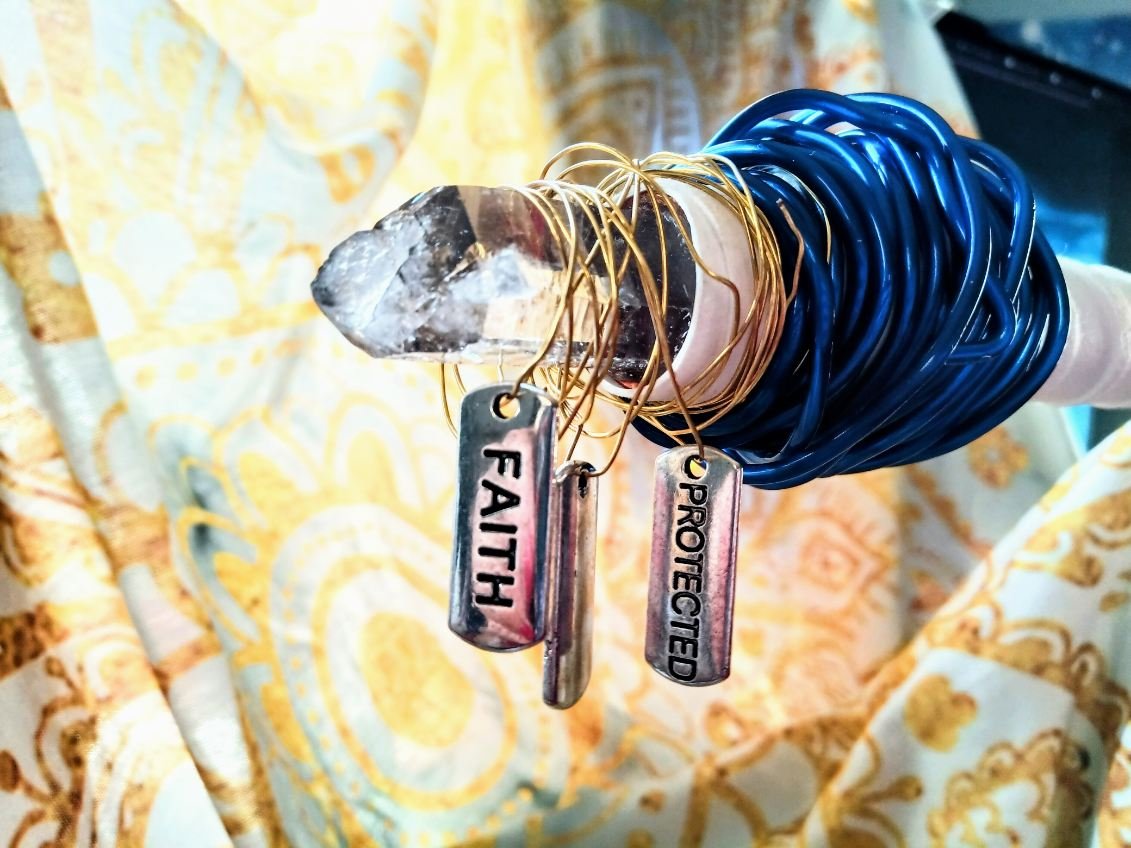 Glacier Spirit Wand - Glaciers are steadfast & incredibly powerful to push out that which is not wanted; remember to replace the void with LOVE. - Image 5