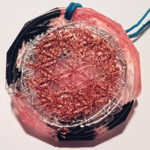 Charmed-Flower of Life Orgone Device Pendant