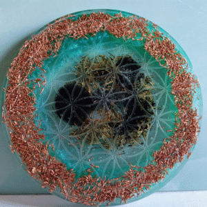 Aqua Galaxy-Flower of Life- Orgone Device within Orgone Device