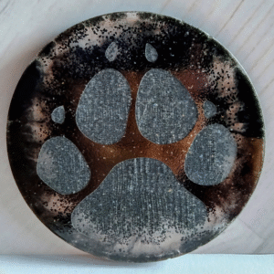 Black Bear Paw Print